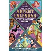 Disney Princess: 5-In-1 Advent Calendar: Story & Activity Library with 24 Books to Open Every Day Leading Up to Christmas