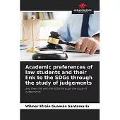 Academic preferences of law students and their link to the SDGs through the study of judgements