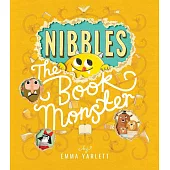 【特殊書中書設計】愛吃書的小怪獸：誤闖童話世界 Nibbles the Book Monster