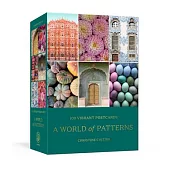 A World of Patterns: 100 Vibrant Postcards