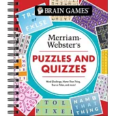 Brain Games - Merriam-Webster’s Puzzles and Quizzes: Word Challenge, Name That Thing, True or False, and More!