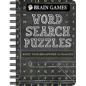 Brain Games - To Go - Word Search Puzzles (Chalkboard)