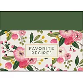 Favorite Recipes - Recipe Card Collection Tin (Floral)