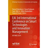 Eai 3rd International Conference on Smart Technologies and Innovation Management: Mtymex 2024