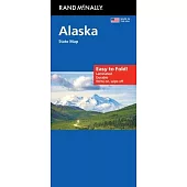 Rand McNally Easy to Fold: Alaska State Laminated Map