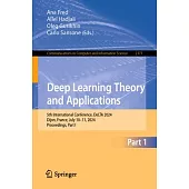 Deep Learning Theory and Applications: 5th International Conference, Delta 2024, Dijon, France, July 10-11, 2024, Proceedings, Part I