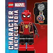 【獨家附贈美國隊長樂高人偶】漫威樂高角色圖鑑 LEGO Marvel Character Encyclopedia (with Exclusive Captain America Minifigure)