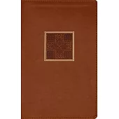 Nasb, Personal Size Bible, Large Print, Leathersoft, Brown, Red Letter, 1995 Text, Thumb Indexed, Comfort Print