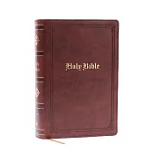 KJV Holy Bible: Personal Size Giant Print, Brown Leathersoft, Red Letter, Comfort Print: King James Version