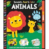 Scratch, Paint & Color Animals