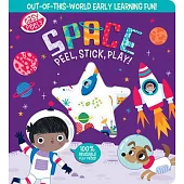 Easy Peely Space-Peel, Stick, Play!: Out-Of-This-World Early Learning Fun!