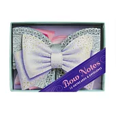 Bow Notes: 12 Die-Cut Notecards and Envelopes