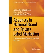 Advances in National Brand and Private Label Marketing: 11th International Conference, Oxford, Uk, 2024