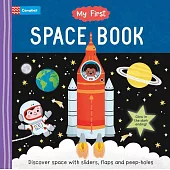 孩子第一本〈太空冒險〉 大開本互動機關遊戲書：韓國人氣繪本家著作 My First Space Book (My First - Campbell Books, 4)
