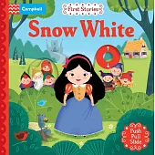 經典童話 硬頁遊戲書：白雪公主(附故事音檔)Snow White: A Push, Pull, Slide Book (Campbell First Stories)
