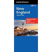 Rand McNally Easy to Fold: New England Laminated Map