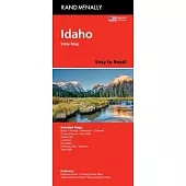 Rand McNally Easy to Read: Idaho State Map