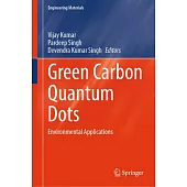 Green Carbon Quantum Dots: Environmental Applications