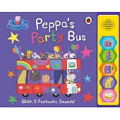 按鍵音效書：粉紅豬小妹派對巴士Peppa Pig: Peppa’s Party Bus!: Noisy Sound Book