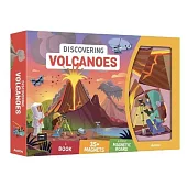 火山磁鐵遊戲書(附知識書 + 超過35個磁貼 + 1大場景)Volcanoes: Magnetic Box Sets (Magnetic Box Sets)