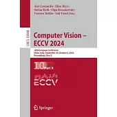 Computer Vision - Eccv 2024: 18th European Conference, Milan, Italy, September 29-October 4, 2024, Proceedings, Part X