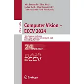 Computer Vision - Eccv 2024: 18th European Conference, Milan, Italy, September 29-October 4, 2024, Proceedings, Part XXIV