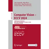 Computer Vision - Eccv 2024: 18th European Conference, Milan, Italy, September 29-October 4, 2024, Proceedings, Part XLIX