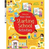 Wipe-Clean Starting School Activities