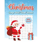 Christmas Word Search 1000 Words!: Word Search Puzzles for Adults with Solution - Christmas Theme