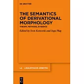 The Semantics of Derivational Morphology: Theory, Methods, Evidence