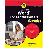 Microsoft 365 Word for Professionals for Dummies