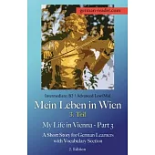 German Reader, Intermediate B2/Advanced Low/Mid - Mein Leben in Wien - 3. Teil / My Life in Vienna - Part 3: A Short Story for German Learners with Vo