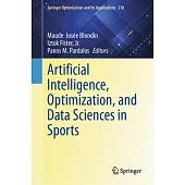 Artificial Intelligence, Optimization, and Data Sciences in Sports