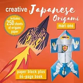 Creative Japanese Origami: Paper Block Plus 64-Page Book