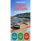 Lonely Planet Great Britain Planning Map