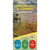 Lonely Planet Lake District & Cumbria Planning Map