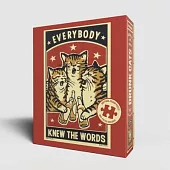 Knew the Words: 500 Piece Jigsaw Puzzle by Arna Miller & Ravi Zupa