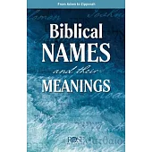 Biblical Names and Their Meanings: From Adam to Zipporah