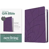 Premium Gift Bible Nlt, Filament Enabled (Leatherlike, Purple Petals, Red Letter)