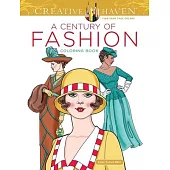 Creative Haven a Century of Fashion Coloring Book