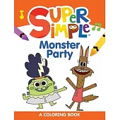 Super Simple(tm) Monster Party Coloring Book