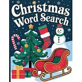 Christmas Word Search Book: Word Find Book for Christmas, Holiday Word Search Books, Family Word Search Book, Fun Activity Book for Adults