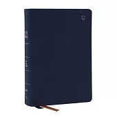 Net Bible, Full Notes Edition (Net, Blue Leathersoft, Comfort Print, Thumb Indexed): Holy Bible