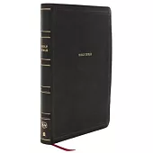 KJV Giant Print End-Of-Verse Reference Bible, Black Leathersoft, Red Letter, Comfort Print (Thumb Indexed)