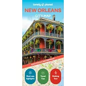 Lonely Planet New Orleans City Map