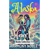 Alaska Hearts Books Complete Collection: Sapphic Alaskan Wilderness Rescue Romances