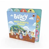 頁籤硬頁書Bluey: Meet Bluey’s Family: Tabbed Board Book