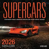 Supercars 2026: 16-Month Calendar--September 2025 Through December 2026