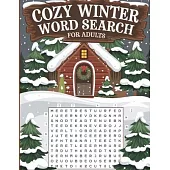 Cozy Winter Word Search for Adults, Seniors, Teens: Large Print