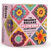 The Granny Square Flowers Card Deck: 50 Mix and Match Designs